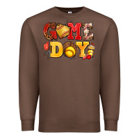 Chestnut game day softball Premium Sweatshirt - AdoDesignShop