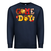 Navy game day softball Premium Sweatshirt - AdoDesignShop