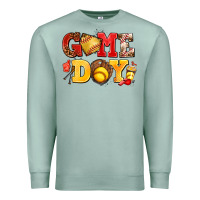 Seafoam game day softball Premium Sweatshirt - AdoDesignShop