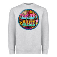 Western Groovy Teachers Aide Heavyweight Sweatshirt | Teevron