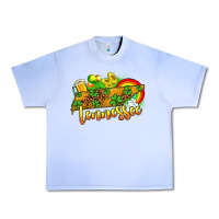 Grape Ice St. Patrick's Tennessee map Urban Heavy Tee - OliviaCreatesArt
