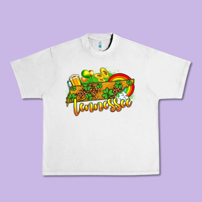 St. Patrick's Tennessee Map Urban Heavy Tee Designed By Oliviacreatesart