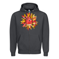 Smoke watermelon sunflower Zipper Hoodie - BarkalooDesign