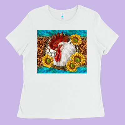 Western Rooster Ladies Tee Designed By Tumblerdesignbyshophia