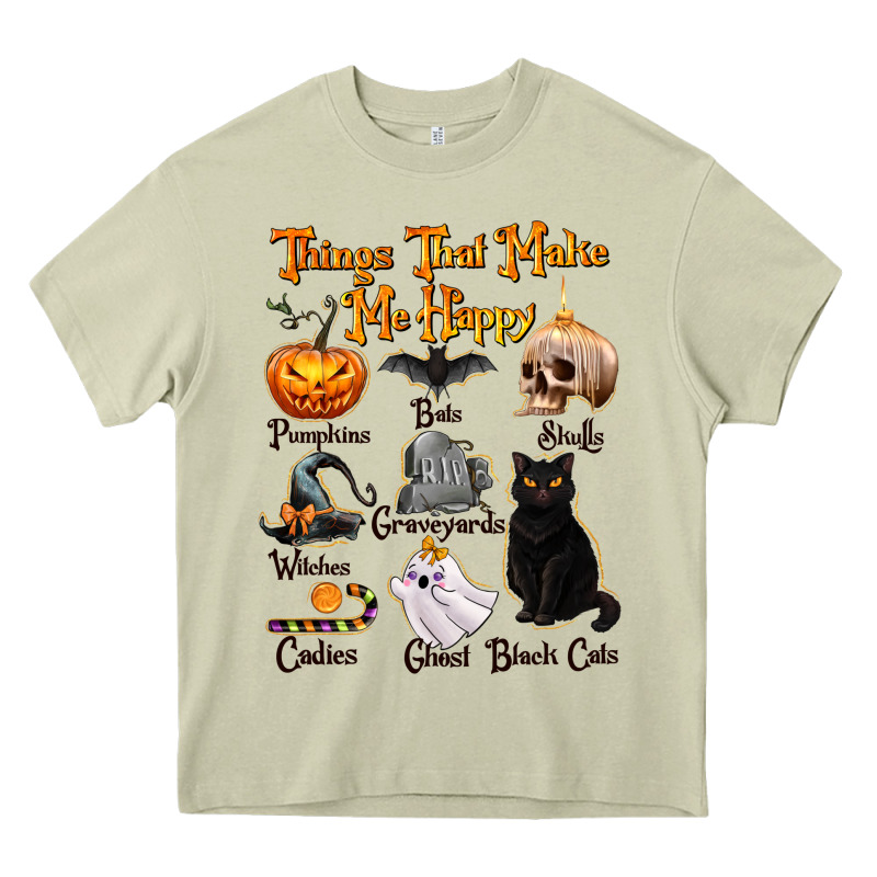 Things That Make Me Happy Heavy Core Tee by texasbilliewilder | Teevron