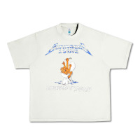 Pistachio 88 FINGERS LOUIE ART Urban Heavy Tee - maiPhamDesign