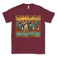 Burgundy our lady of guadalupe Classic Tee - TumblerDesignByShophia