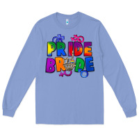 Colony Blue Pride bride Long Sleeve Tee - FaDigitalArtStudio