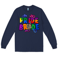 Navy Pride bride Long Sleeve Tee - FaDigitalArtStudio
