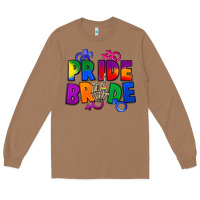 Toasted Coconut Pride bride Long Sleeve Tee - FaDigitalArtStudio