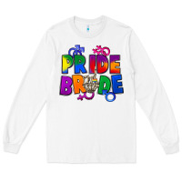White Pride bride Long Sleeve Tee - FaDigitalArtStudio