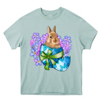 Arona easter bunny egg flowers Heavy Core Tee - RanaPortraitStore
