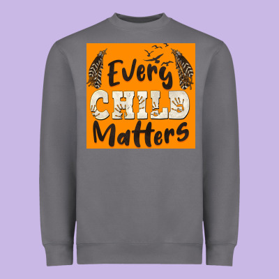 Preview Every Child Matters Heavyweight Sweatshirt Designed By Barkaloodesign