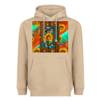 Mushroom with god all things are possible Heavyweight Hoodie - AdoDesignShop
