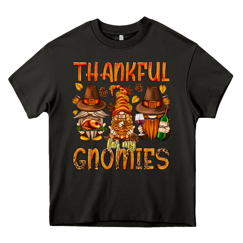 Thankful For My Gnomies Heavy Core Tee by NancyCooperArtShop | Teevron