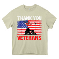 Mossy thank you veterans service patriot veteran day american flag t shirt Heavy Core Tee - maiPhamDesign