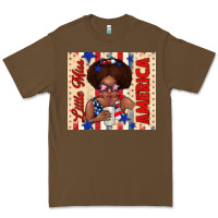 Cacao little miss america Premium Tee - TumblerDesignByShophia