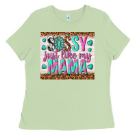 Matcha sassy just like my mama Ladies Tee - TumblerDesignByShophia