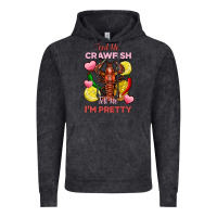Vintage Black feed me crawfish tell me im pretty Vintage Hoodie - FaDigitalArtStudio