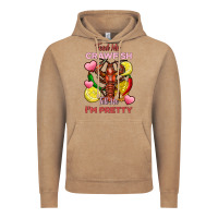 Vintage Coffee feed me crawfish tell me im pretty Vintage Hoodie - FaDigitalArtStudio