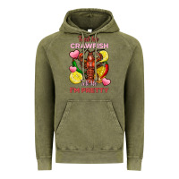 Vintage Olive feed me crawfish tell me im pretty Vintage Hoodie - FaDigitalArtStudio
