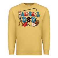 Antique Gold baseball dad Premium Sweatshirt - AdoDesignShop