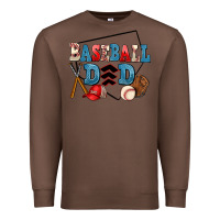 Chestnut baseball dad Premium Sweatshirt - AdoDesignShop