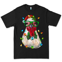 Black christmas rooster Premium Tee - RanaPortraitStore