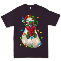 Plum christmas rooster Premium Tee - RanaPortraitStore