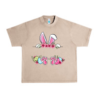 French Oak Easter bunny name frame Urban Heavy Tee - OliviaCreatesArt