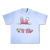 Grape Ice Easter bunny name frame Urban Heavy Tee - OliviaCreatesArt