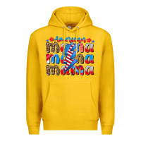 Lemon american mama Premium Hoodie - CowhideDigitalArt
