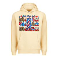 Pina Colada american mama Premium Hoodie - CowhideDigitalArt