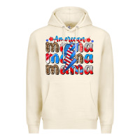 Tofu american mama Premium Hoodie - CowhideDigitalArt