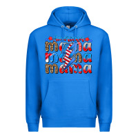 True Royal american mama Premium Hoodie - CowhideDigitalArt