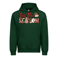 Forest Green tis the season baseball little debbie tree cakes Urban Hoodie - JahusDesignShop