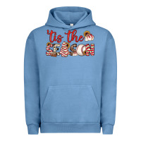 Pigment Pebble Blue tis the season baseball little debbie tree cakes Urban Hoodie - JahusDesignShop