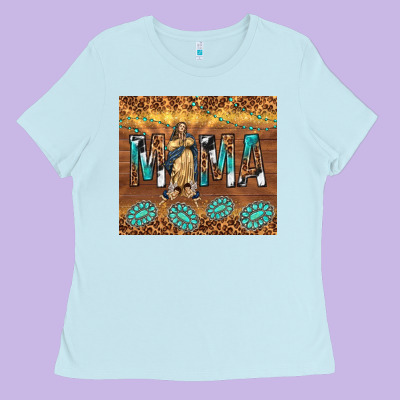 Our Lady Of Guadalupe Ladies Tee Designed By Tumblerdesignbyshophia