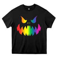 Black halloween gay lesbians pride pumpkin lgbt pride Heavy Core Tee - maiPhamDesign
