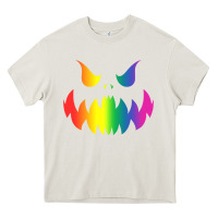 Cream halloween gay lesbians pride pumpkin lgbt pride Heavy Core Tee - maiPhamDesign