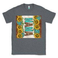 Nana Sunflowers And Turquoise Gemstones Classic Tee | Teevron
