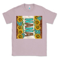Lilac nana sunflowers and turquoise gemstones Classic Tee - TumblerDesignByShophia