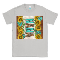 Moon Dust nana sunflowers and turquoise gemstones Classic Tee - TumblerDesignByShophia