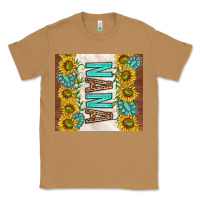Toasted Coconut nana sunflowers and turquoise gemstones Classic Tee - TumblerDesignByShophia