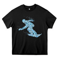 Black ski vacation t  shirt snowboard snowboarder snowboarding t  shirt Heavy Core Tee - maiPhamDesign