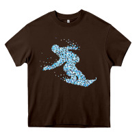Chocolate Brown ski vacation t  shirt snowboard snowboarder snowboarding t  shirt Heavy Core Tee - maiPhamDesign