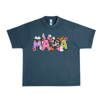 Midnight Navy Easter mama Urban Heavy Tee - OliviaCreatesArt