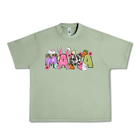 Oil Green Easter mama Urban Heavy Tee - OliviaCreatesArt