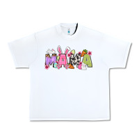 White Easter mama Urban Heavy Tee - OliviaCreatesArt
