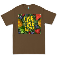Cacao live love aloha Premium Tee - TumblerDesignByShophia